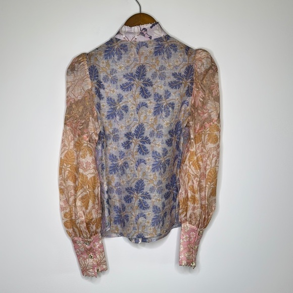 Zimmermann Kaleidoscope Spliced Blouse - Picture 7 of 7